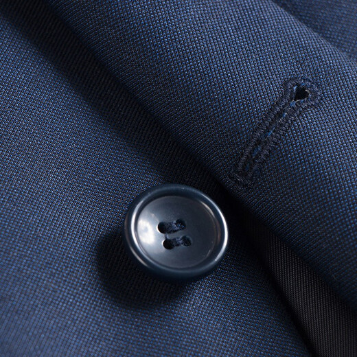 Hongdu Suit Men's Suit Wool Business Formal Professional Wear Groom Wedding Dress AJ5918-1C XL 180