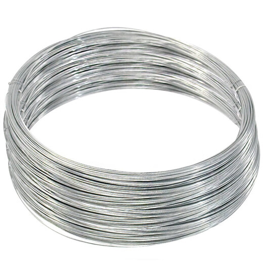Hasdick Jingcang distribution industrial galvanized iron wire rust-proof electroplated iron wire construction site construction fine wire No. 8 5KG 4mm thick, about 51 meters long