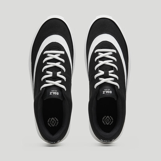 EQLZ Yikuo official FAULT24 men's white shoes for couples black summer retro sneakers for women wear-resistant and out of thin air Raven 43