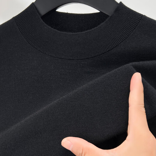 Hengyuanxiang Pullover Herren Frühling und Herbst neuer Rundhals-Langarmpullover Freizeitpullover Wollpullover für junge und mittlere Menschen Yanmo XL 180/52/115