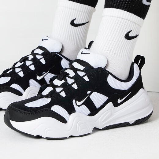 Nike (NIKE) women's shoes 2025 spring and summer sports shoes SPARK women's thick sole breathable retro dad casual shoes running shoes DR9761-101/TECH HERA 36.5