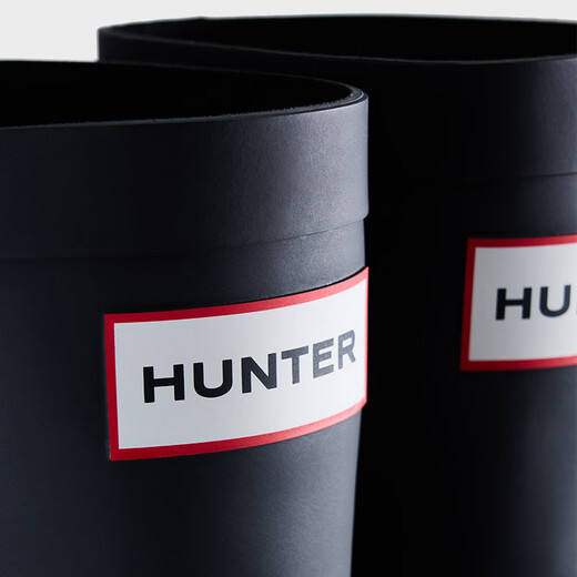 Hunter Rain Boots Mobile Oasis Classic Wellington High Boots 2.0 British Rain Boots Boots Knight Boots Women Black/BLK 37