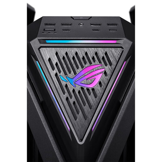 华硕（ASUS）ROG HYPERION GR701 创世神机箱 双C口优化版 铝合金X骨架/全塔机箱/支持EATX主板/双420水冷 创世神2E+雷神二代1600+龙神3代EX
