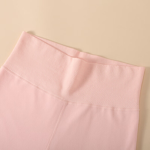 
Langsha autumn pants for women with high waist belly-closing autumn new product thin and thin warm pants double-sided velvet-free marks and can be worn outside leggings