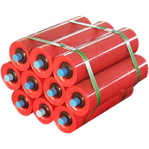 Ben Xinnong customized conveyor belt conveyor accessories waterproof and dustproof unpowered roller ceramic nylon roller roller bracket drag roller 108*525