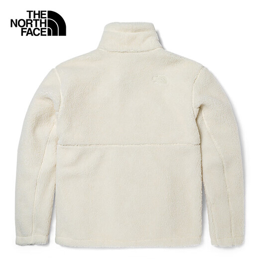 The North Face North Fleece Jacket Men's Outdoor Warm Thick Polar Fleece Jacket 7QT1 White/N3N S