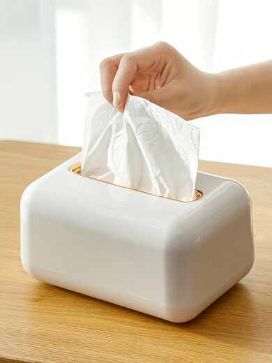 Zhai Xiaozhi tissue box spring living room coffee table cardboard box napkin cardboard box creative waterproof surface paper box bean paste green/spring tissue box WG-1355