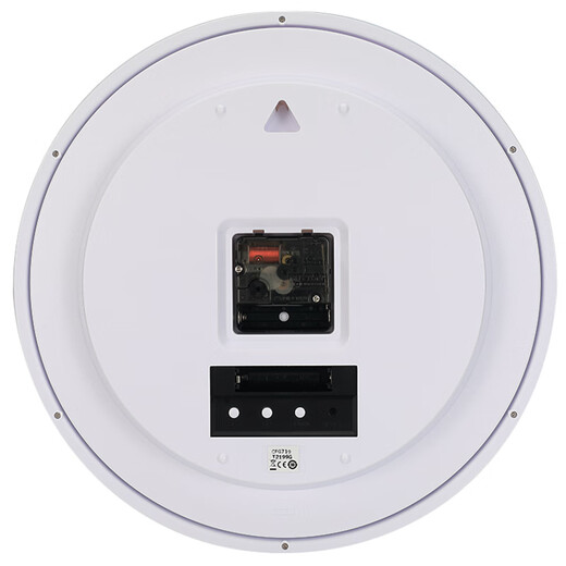 丽声（RHYTHM）客厅静音挂钟简约液晶挂表卧室表挂墙创意钟表32cm CFG719XA02