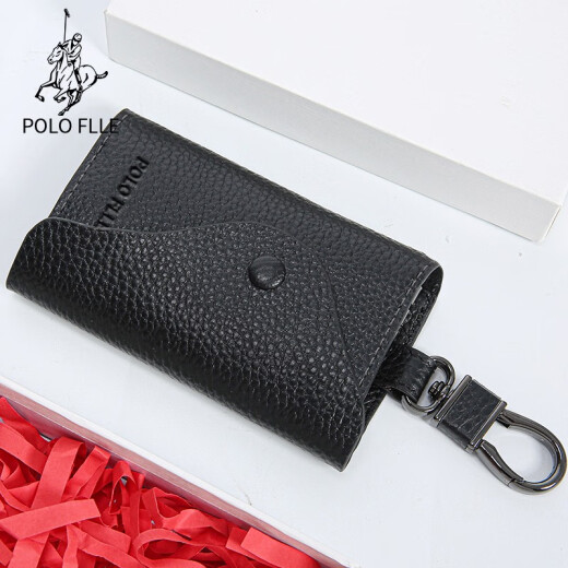 Cobia Paul Bag Key Bolsa de cuero genuino para hombres Bolsa para la tarjeta doméstica Bolsa Key Bols