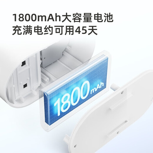 PLUZZ toothbrush rack disinfection and sterilization high-end intelligent induction opening and closing electric toothbrush sterilizer UV disinfection without punching and automatic air drying automatic induction opening and closing + 1800 long battery life + automatic air drying + white double model AI intelligent induction + ultraviolet disinfection and sterilization rate 99%