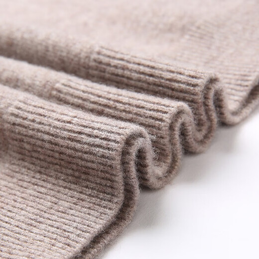 Hengyuanxiang wool sweater men's thick 100% pure wool autumn and winter young and middle-aged men's round neck solid color sweater casual sweater