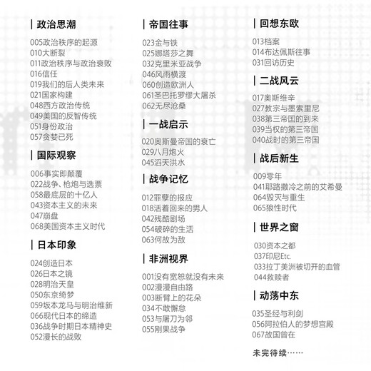 Utopia Translation Series, a full set of 64 volumes, a large set, Utopia M series, history, social sciences, humanities, Utopia books