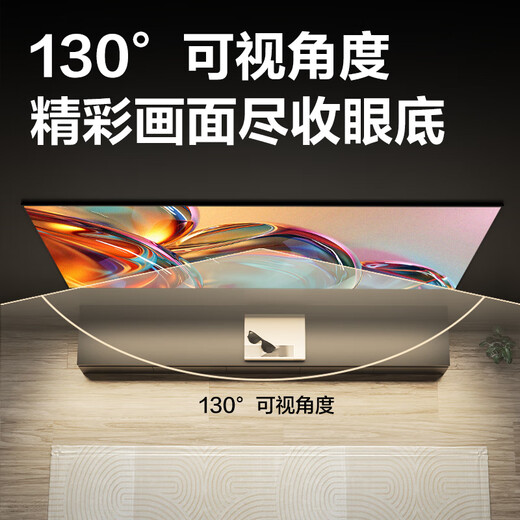 Deli 100-Zoll 16: 9 Projektionsbildschirm Bofresnel Anti-Light-Vorhang Bilderrahmen Vorhang HD Home Wall-montiertes Wohnzimmer Projektor Bildschirm Medium Tele-Light-Hartbildschirm MS702