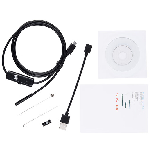 Dimple endoscope car sewer pipe repair HD camera industrial waterproof probe visual mobile phone detection