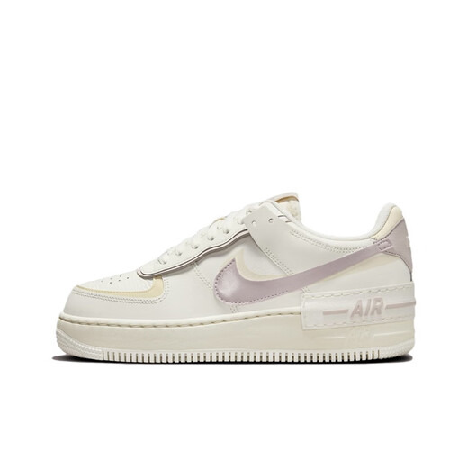 Chaussures féminines Nike Nouveau AF1 White and Purple Force Force One Lightweight et polyvalent bas Top non glissé Les chaussures de planche à usure de usure Sports Chaussures décontractées IB3881-001 Blanc et vert 35.5