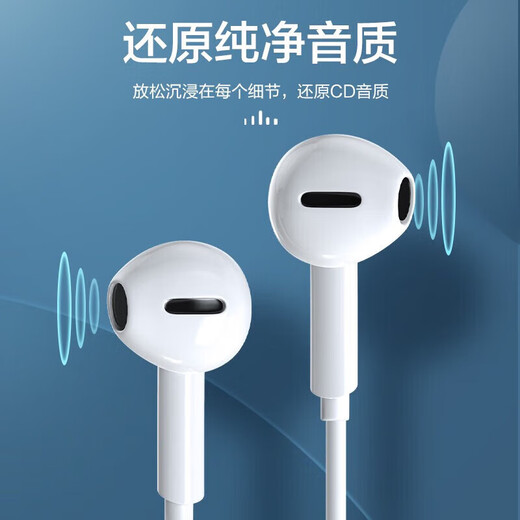 Kevo master-level tuning Apple 17/16/15 earphones wired type-c suitable for iphone15/16/17promax/plus/iPad mobile phone earphones USB-C