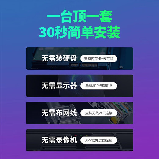 鸣胜太阳能摄像头无电无网户外电池监控360度全景免插电4G室外防水高清夜视无死角手机远程无线监控器 太阳能4G版+360度全景+跟踪+对讲+高清夜视 30天全天循环录像卡