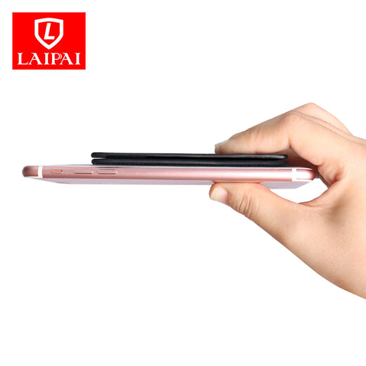 Lai Card Card Pack Visitenkarte Clip Ultra-dünn Cowide Card Pack Männer- und Frauenkarten-Clip-Bank-Karten-Paket-Lizenz-Paketpakete Pack Pack Wallet Männer schwarz (mit 1 Big Banknote)