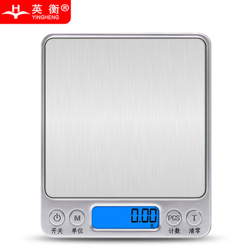 Yingheng industrial weighing electronic scale electronic scale jewelry scale small platform scale ingredients traditional Chinese medicine scale balance gram weight scale micro electronic scale 500g0.01g