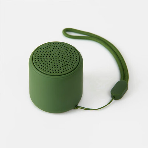 无印良品 MUJI 便携式无线音箱 迷你小音箱 桌面音响 蓝牙 绿色