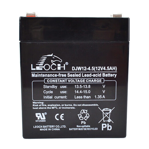 LEOCH理士DJW12V  4.5AH -200AH 蓄电池应急电源LEOCH巨人通力电梯配件 DJM12200S