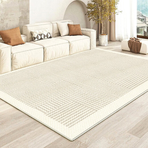 Vianka Carpet Living Room Высококачественный легкий роскошный ковер гостиная простая домашняя крем-стиль ковер спальня zj844 80x160см