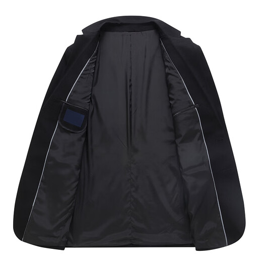 Angel Bird Men's Suit Slim Business Casual Wool Suit Jacket Wedding Groom Dress Black XXS