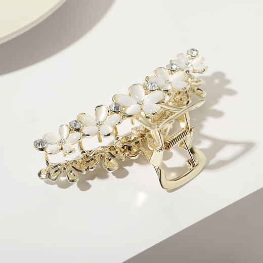 Chimera (CHIMERA) Elegant Flower Shark Clip Light Luxurious Clip Back of the Head Hair Clip Girl Birthday Gift