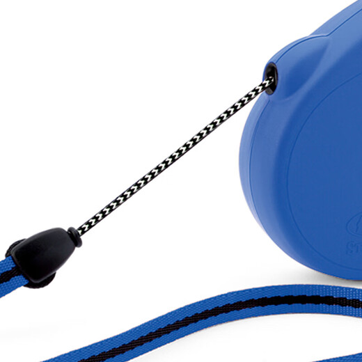 FLEXI German imported standard series dog leash automatic retractable chain rope dog leash S5 meters navy blue