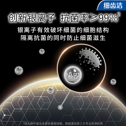 狮王（Lion）细齿洁0.01炭能量护龈牙刷4支软毛超细植毛深入洁齿颜色随机家庭