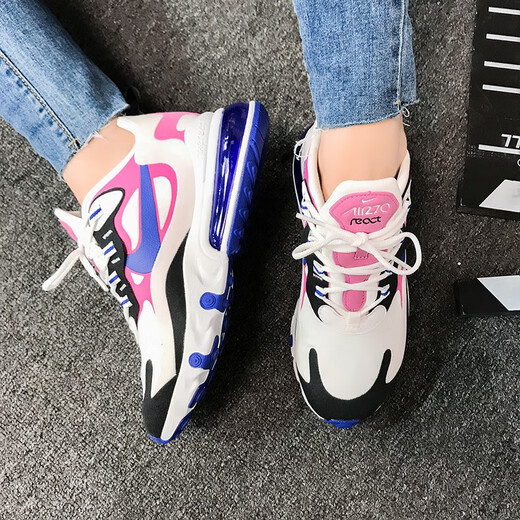 耐克（NIKE）女鞋AIR MAX 270 气垫时尚舒适休闲跑步运动鞋 CI3899-100 42