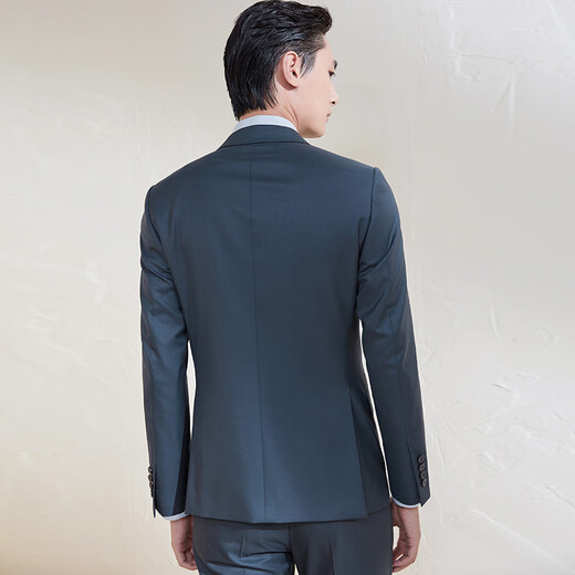 Annonce Bird Suit Clothing's Clothing (Single Top) Spring New Style Business Casual Commutting to Work Men's Wain Suit Veste Blue Tiles Grey Clean Twill (Single Top) 48 B (175/100)