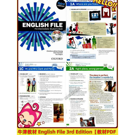 
MB1593 Oxford Textbook English File 3rd Edition [Textbook PDF + Video + Audio Upper-Intermediate