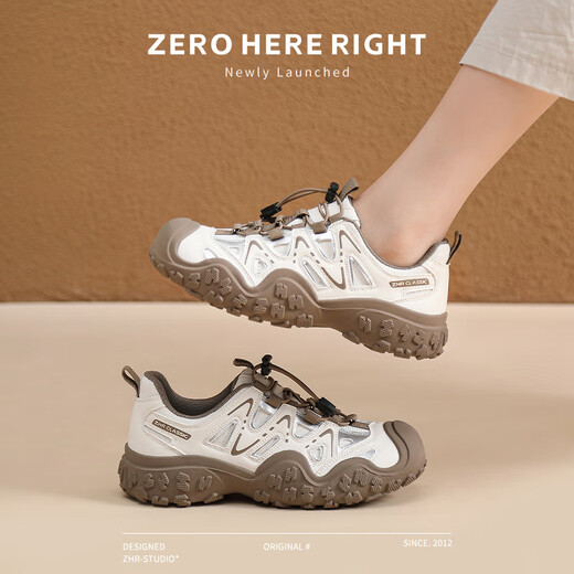 ZHR Wanderschuhe für Frauen im Freien Wanderschuhe für Frauen für Frauen leicht dicker Sohle atmungsaktiv