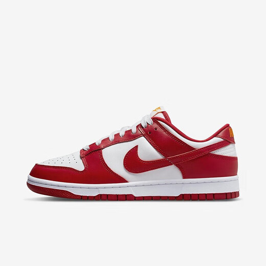 耐克（NIKE）【潮鞋】AirJordaaj1板鞋男夏季低帮透气休闲轻便耐磨运动篮球鞋 DD1391-602复古白红 44