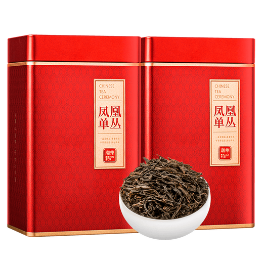 东方大师单枞茶叶乌龙茶凤凰单丛鸭屎香单丛广东年货礼盒装过节送礼送长辈 【精选5A热卖】- 250g*2罐