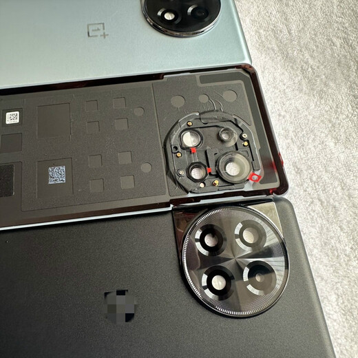 Suitable for OnePlusACE2 back cover, back shell 1+ACE2 original battery cover, back screen, OnePlus ACE2 mobile phone case, glacier blue, full set of glass back cover with frame