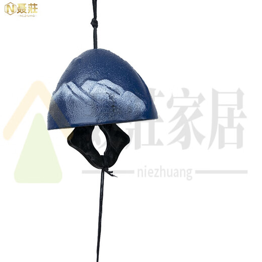 Nie Zhuang Feng CHIME suspendu japonais Feng Feng CHIME B&B Metal Retro and Scenic Area Balcony Courte Temple Temple Prayer Cons (avec signe imperméable)