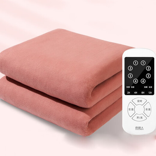 First idea (CHUGOUXIANG) electric blanket single or double electric mattress dehumidification dual-control temperature adjustment household safety constant temperature heating pad electric mouse jm1 thickened gray plush 180*120cm single control