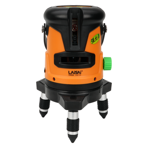 Laise Laser-Level grünes Licht Zwei-Linie-Infrarot-Meter LSG671SD High Gloss Lithium Battery Standard Automatischer Meter LSG671SD Green Light Zwei-Linie + -Tripod