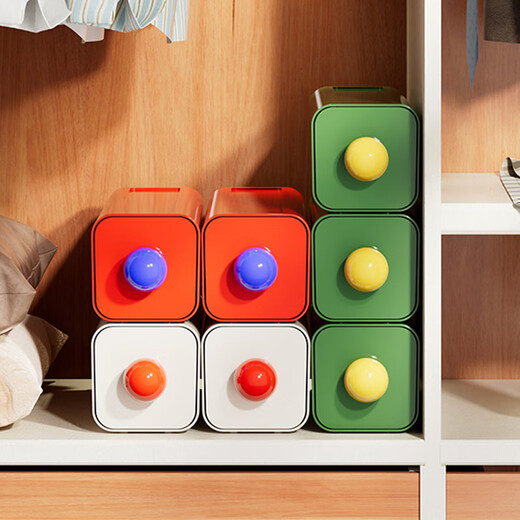 Fan Ye's 3-pack underwear and socks storage box drawer-type home wardrobe dust-proof clothes and sundries dormitory organizer desktop