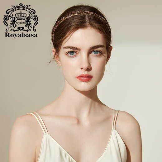 Royal sasa royal sasa hair accessories hair hoop headband hairpin fabric imitation crystal hair clip