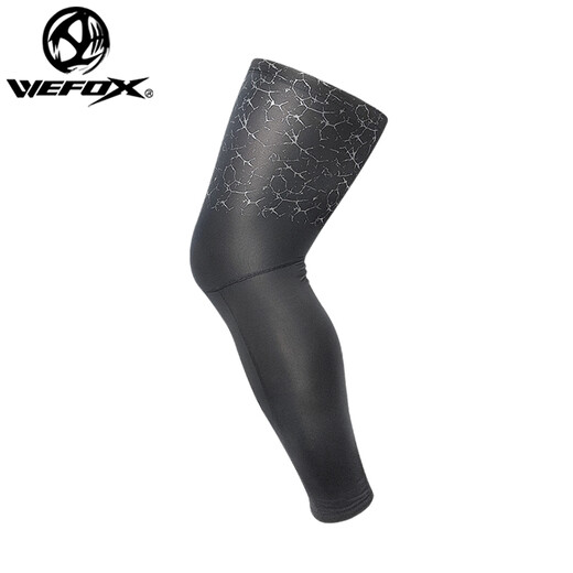 WEFOX WEFOX Sunscreen Leg Covers Outdoor Cycling Leg Covers Outdoor Men and Women Fishing Sunscreen Ice Silk Leg Covers WDX-1080 Leg Covers - Black L Size