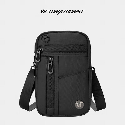 VICTORIATOURIST crossbody bag men's chest bag multifunctional shoulder bag sports small backpack mobile phone bag commuter lightweight casual small shoulder bag