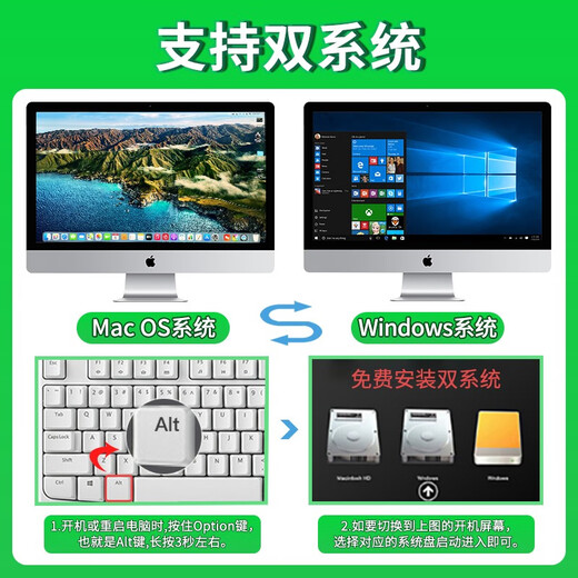 Apple imac second-hand Apple all-in-one computer desktop 21.5/27 inches 4K/5K office design editing Jingxuan Computer | One machine one inspection 95 new 27 inches 095 i5-8-512 solid state large screen ultra-thin