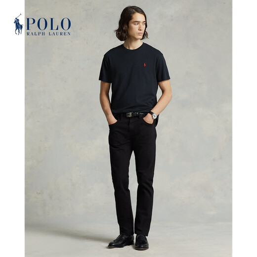 Polo Ralph Lauren 拉夫劳伦男装 经典款定制修身版型短袖T恤RL12050 001-黑色 XS