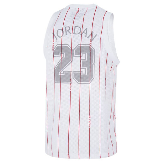 Nike (Nike) Jersey Herren 2025 Sommer New Jordan Striped Sportswear Mesh Fitness Training bequemer und atmungsaktives DM1381-100 M