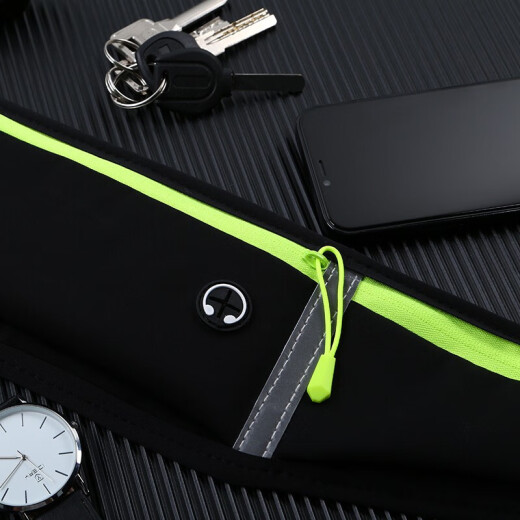 Biyazi Running Winist Bag Bag Sports Bolsa móvil Teléfono móvil con artefacto para hombres y mujeres Bag de almacenamiento de gran capacidad al aire libre Equipo de cinturón ajustable Atentable Bolsa Cross-Breast JK878