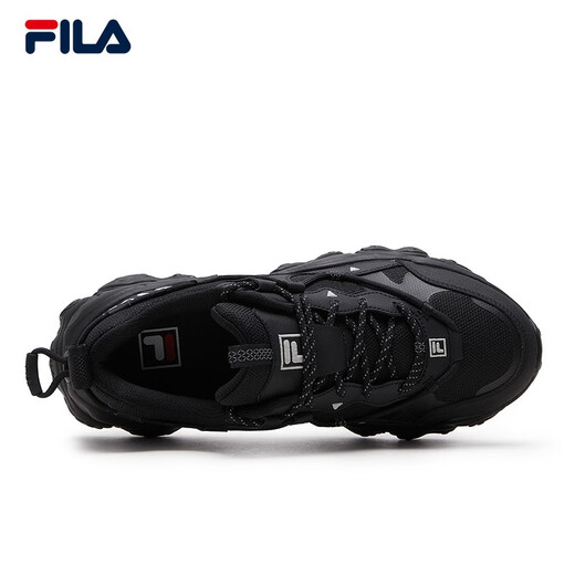 斐乐（FILA）休闲鞋猫爪鞋5代运动鞋春季新款男鞋老爹鞋 黑-BK 42
