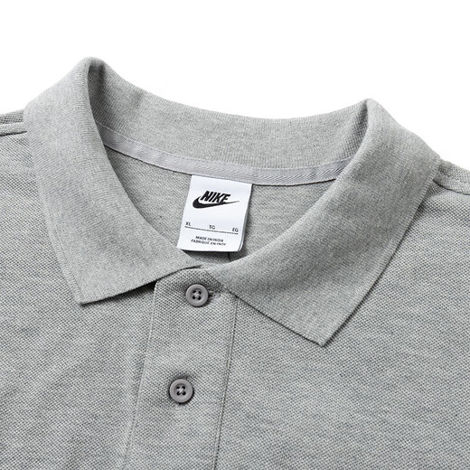 耐克（NIKE）t恤女装 2025春季新款运动服情侣休闲服翻领全棉透气Polo衫男短袖 FN3895-063/偏大/晒图退5【元】 S 165/84